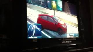 Need for Speed: Most Wanted Glitched Mess