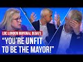 Highlights as london mayoral candidates go headtohead  lbc debate