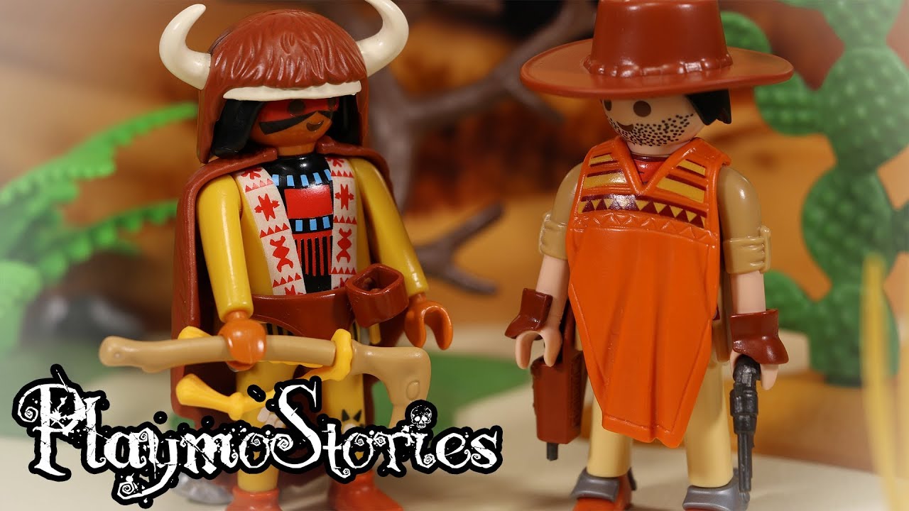 DJANGO ET LES INDIENS 🤠 (Western Playmobil Stop Motion) 