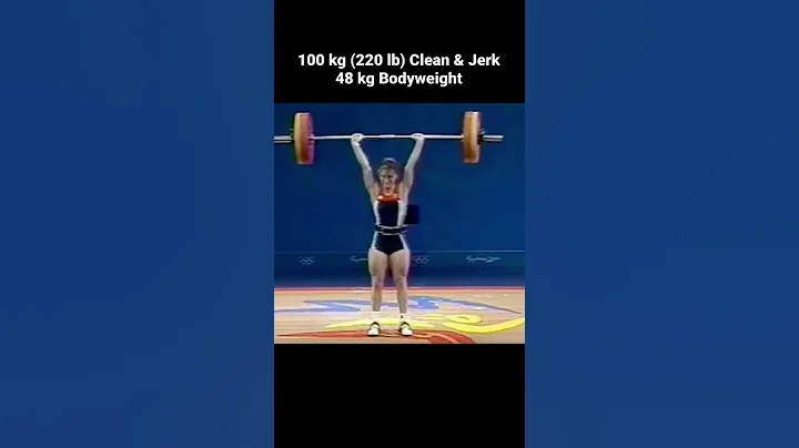 Robin Goad 100 kg (220 lb) Clean & Jerk at 48 kg B...