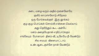 Vaseegara En Nenjinikka #51 Tamil Karaoke Tamil Lyrics by Dharshan