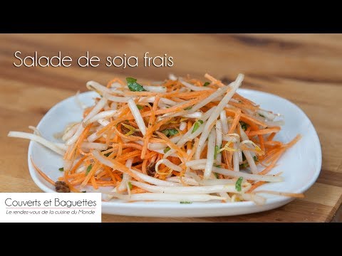 Vidéo: Salade épicée De Germes De Soja