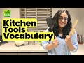 Kitchen Tools Vocabulary Words | English Speaking Practice With Ananya | #shorts Build Vocabulary