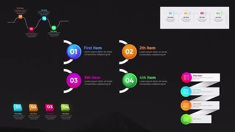 Infographic Lists V5 Premiere Pro Templates