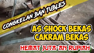 Tire changer//ALAT CONGKELAN BAN TUBLES dari barang bekas