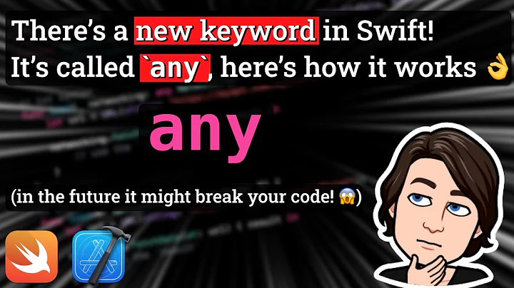 Swift has a new keyword called any: here's what yo...