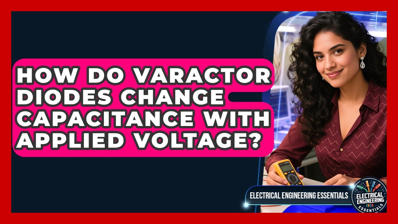 How Do Varactor Diodes Change Capacitance With Applied Voltage ...