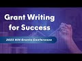 Grant writing for success