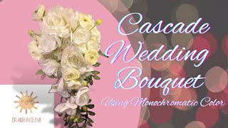 Cascading Bouquet | #diy | #wedding