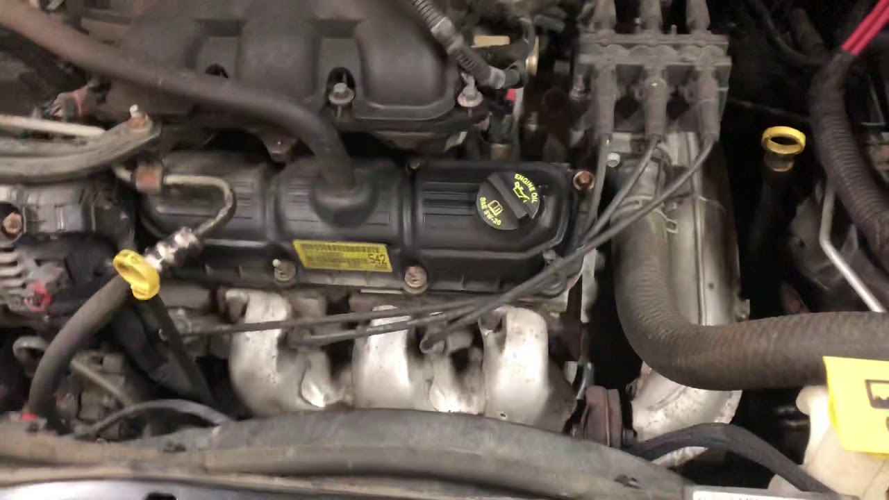 2010 Dodge Grand Caravan 3.3 engine - YouTube
