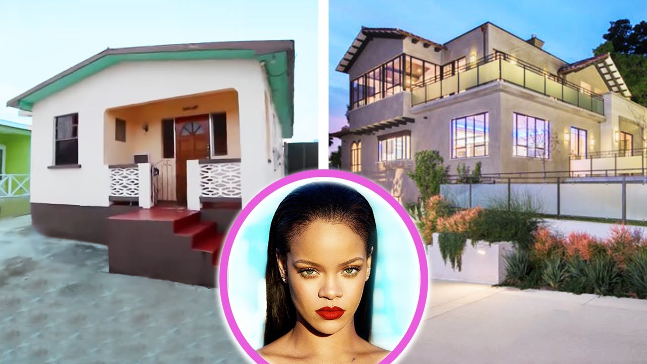 Celebrities first home vs. where they live now #shorts