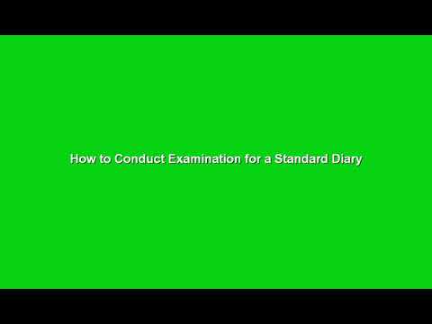 How to Conduct Examination for a Class and Section ?