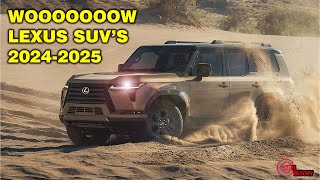 Lexus SUVs| 2024/2025| Car history