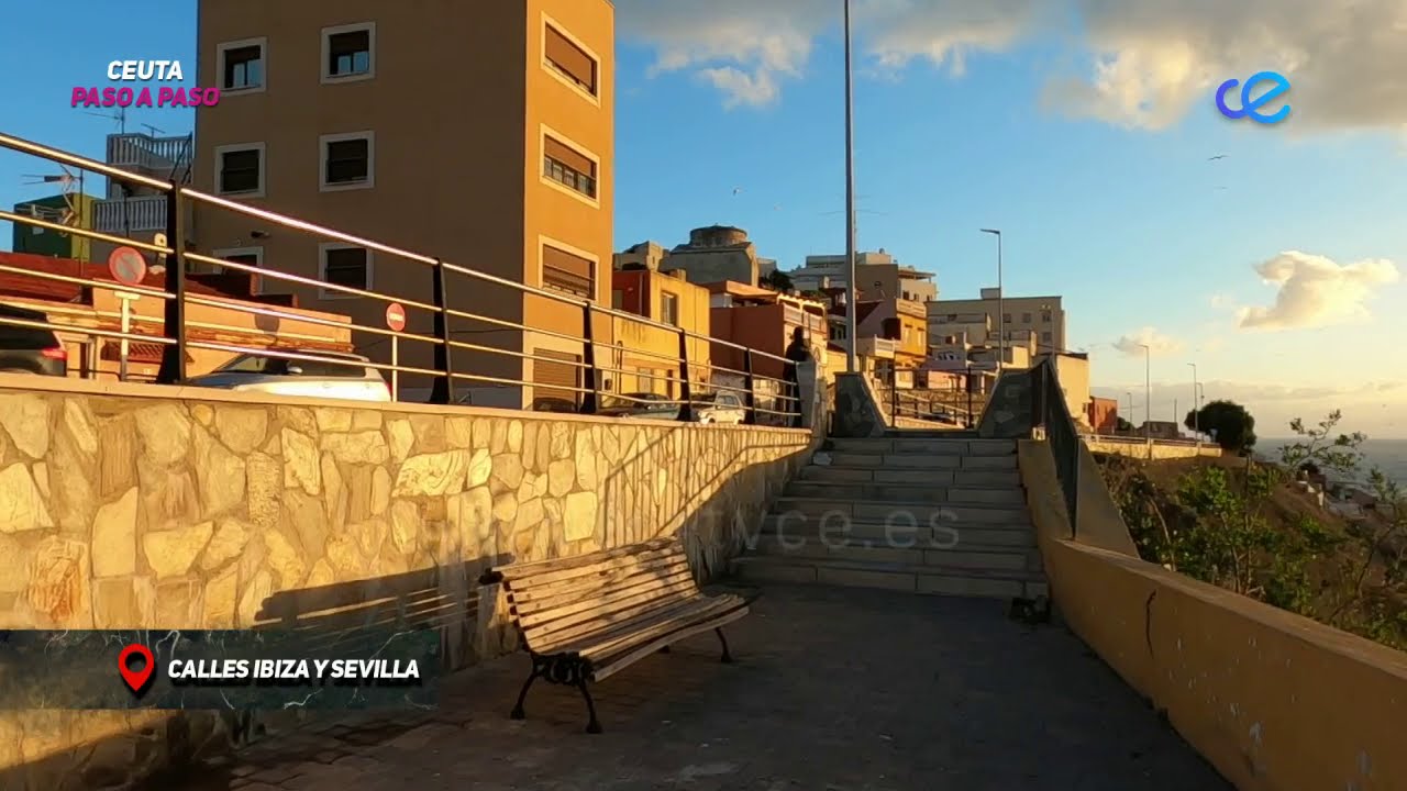 CEUTA PASO A PASO 037: Calle Ibiza a Calle Sevilla