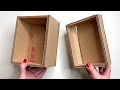 DIY How to make an amazing box | Craft idea from cardboard and paper
