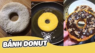 Làm Bánh Donut Từ Bánh Sandwich Siêu Đơn Giản #Shorts | Thy Phạm | Cooken