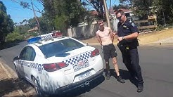 Mt barker cops all over a bike helmet wtf