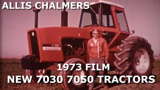 1973 г., фильм «Дилер» Эллиса Чалмера. Представление новых тракторов 7030 7050.