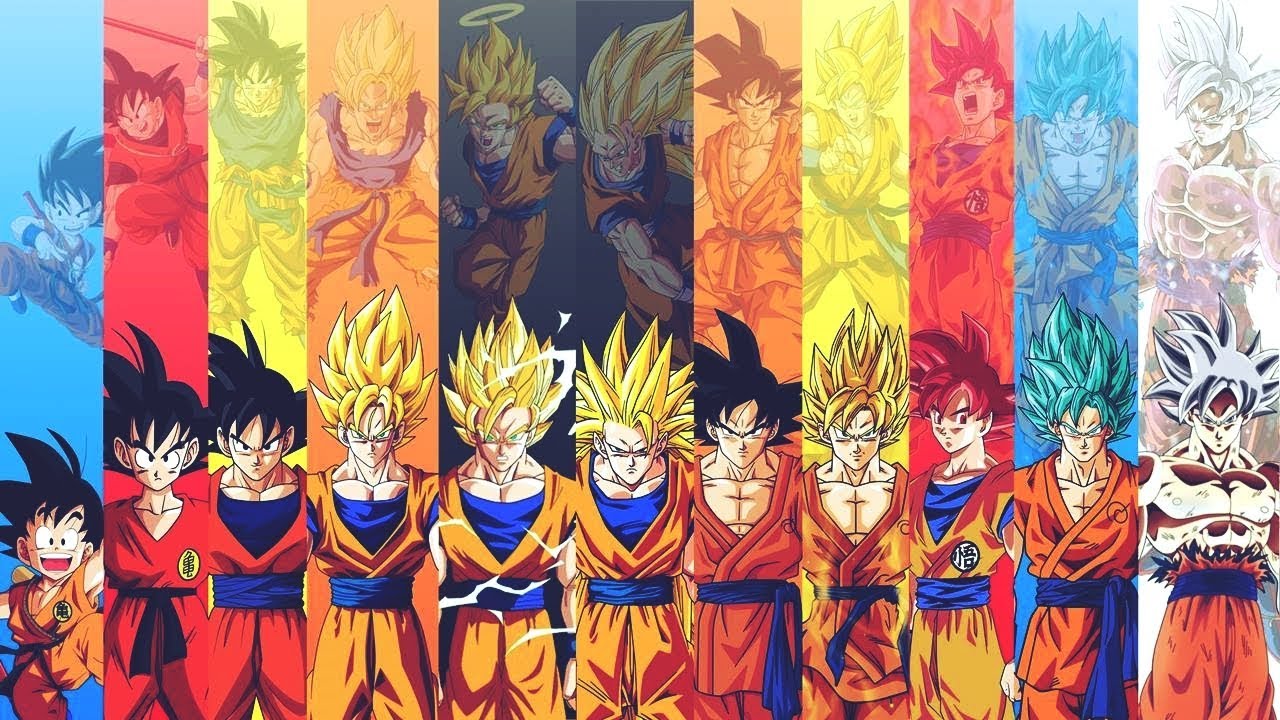 The Evolution Of Dragon Ball Characters - Gaming  Dragon ball, Anime dragon  ball super, Dragon ball goku