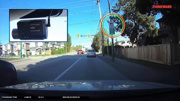 Thinkware F750 Dash Cam: Safety Camera Alerts Demonstrated.
