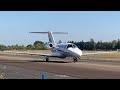 Private Jet taxiing out before take off