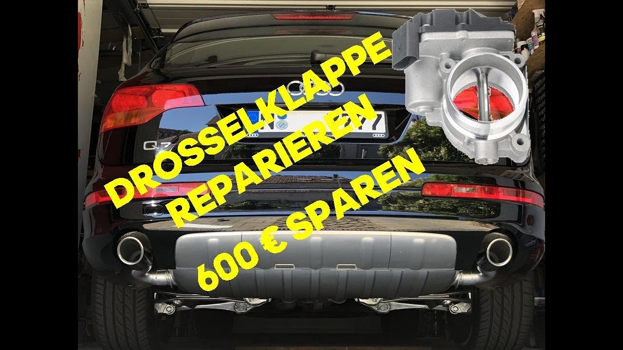 Audi Q7 V6 3.0 TDI Drosselklappe Reparatur / Throttle body repair