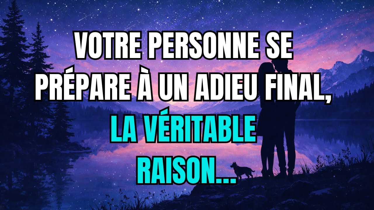 Les anges disent que Votre personne se prépare à un adieu final, la véritable raison…