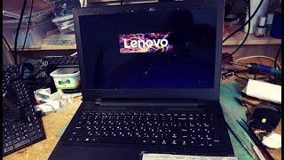Ноутбук Lenovo ideapad 110-15ibr не включается. Ремонт.