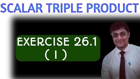 scalar triple product class 12 | volume of parallelepiped | coplanar cond. | rd sharma exercise 26.1