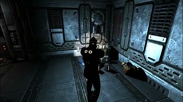 Quake 4 Data Storage Terminal Again Corporal difficulty   Machinegun and Blaster only  Third person