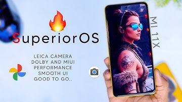 Must Try : Official SuperierOS for Mi 11x with Leica Camera, MIUI & Dolby Effect, Best Performance