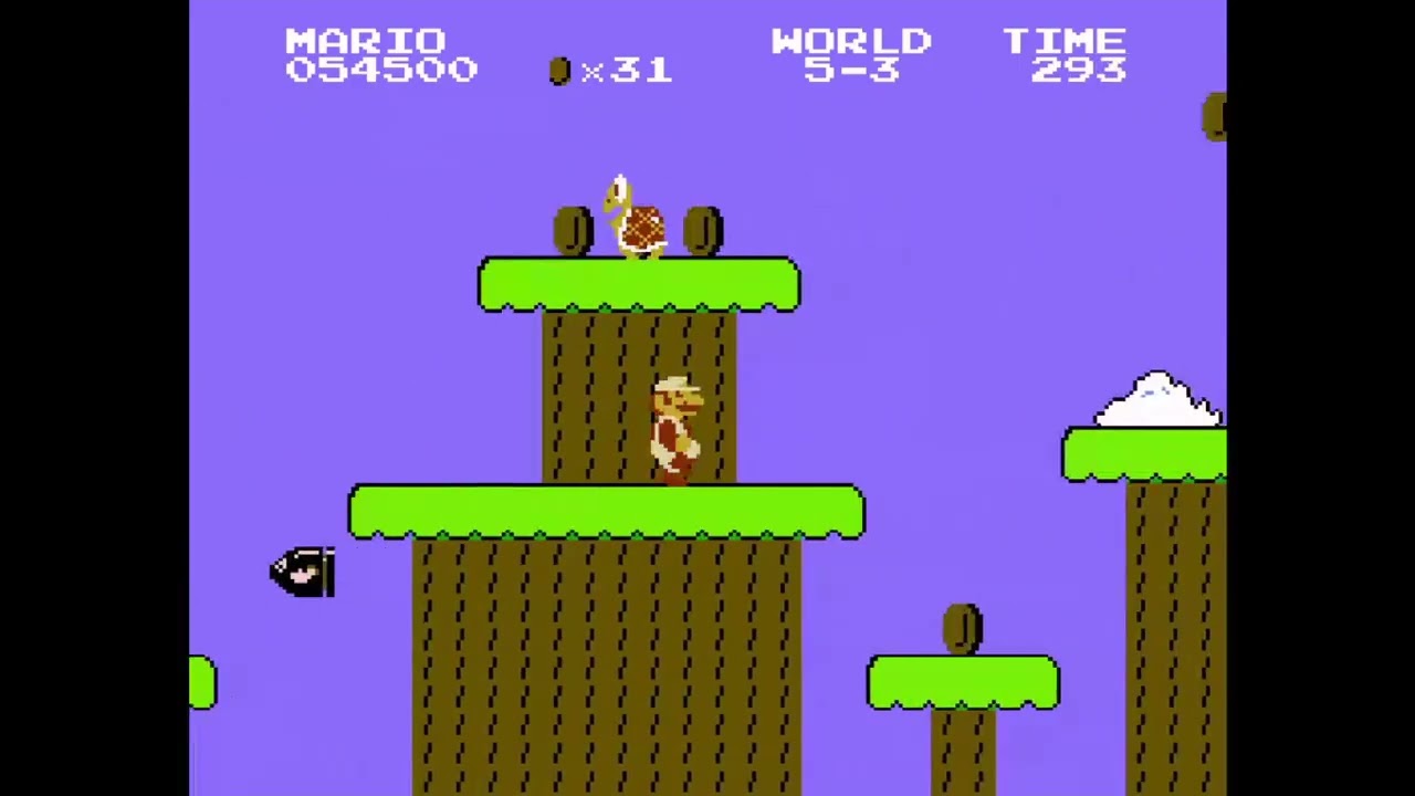 Super Mario Bros - 10 Walljumps in 