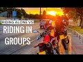 Is It More Dangerous To Ride Alone Or In A Group?