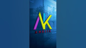 Ankita name logo💥🔥comment your name #shorts #ytshorts #logodesign #art