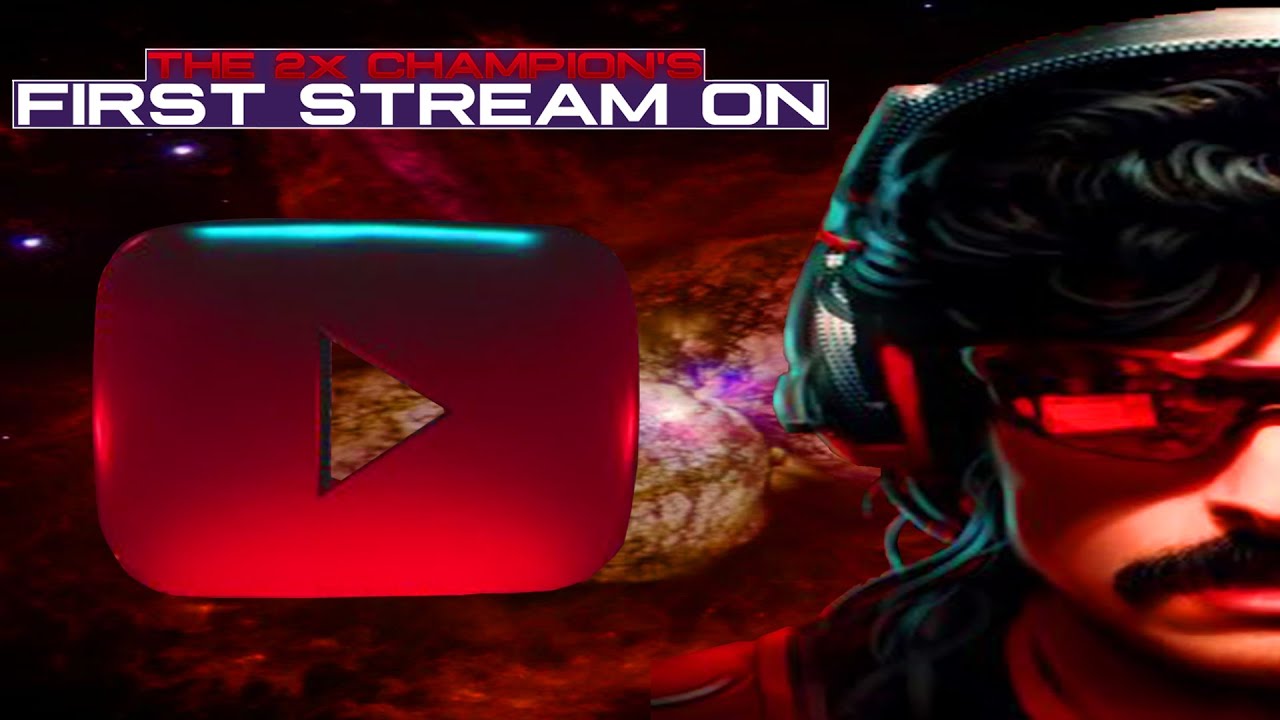 Dr Disrespect - The 2x Champion - Stream On YouTube Complete) -