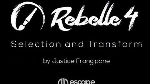 Rebelle 4 Tutorials: Selection Tool, Transform Tool