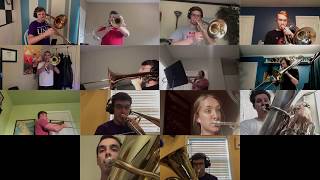 Fire of Eternal Glory | Huntsville Virtual Trombone Choir by Vaskez 5,381 views 3 years ago 2 minutes, 23 seconds