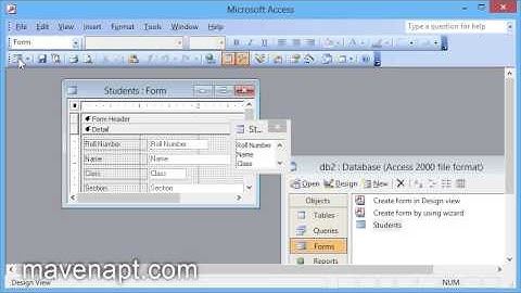 10. Ms Access 2003 Tutorials in Urdu - Make Forms Urdu Tutorials