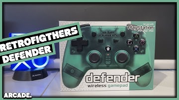 RetroFighters Defender Controller Unboxing - First Impressions/Gameplay - For PS1/PS2/PS3/Switch/PC