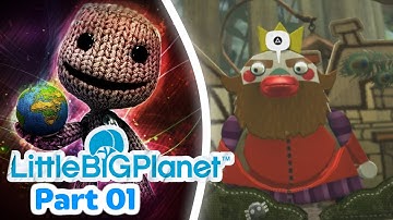 Little Big Planet 1- Part 01 | The Gardens *Story Mode* (PS3) #savelbp