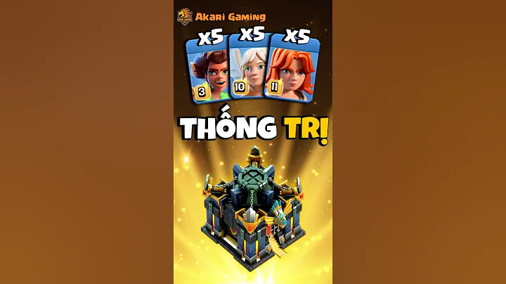 Kỵ Sĩ Rễ Cây Thống Trị TH17 #clashofclans #akarigaming #akaricoc