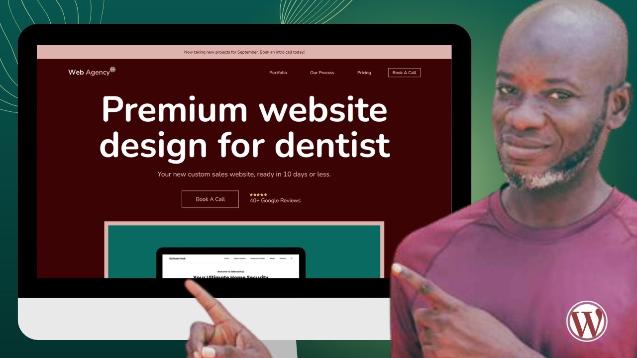 Lesson 7: How to Design a Hero Section in Elementor [Web Agency Website ...
