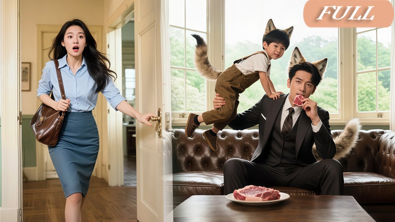 Flees After ONS, Poor Girl Shocked To Birth A Wolf Pup!Unaware Werewolf CEO Track Scent To Her Home!