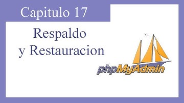 Tutorial PHPMYADMIN: Capitulo 17 RESPALDO Y RESTAURACION