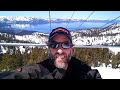 A Day at Lake Tahoe in the Sierra Nevada Mountains