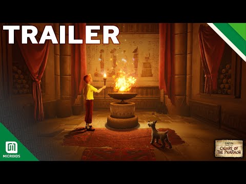 Tintin Reporter - Cigars of the Pharaoh | Reveal Trailer | TintinImaginatio / Pendulo / Microids