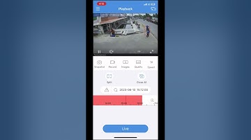 Ezview Uniview CCTV mobile app | full operation. Live & playback.