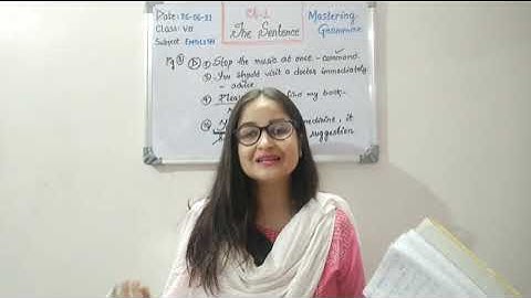 CLASS VII ENGLISH 26-06-2021 by Ms. SHWETA SHUKLA