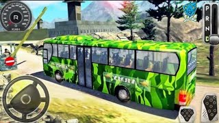 Army Coach Bus Simulator Games - Army Soldier Bus Driving Simulator  - Android GamePlay #3 screenshot 4