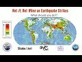 Earthquake! Do you know what to do when an earthquake strikes?  (Global)